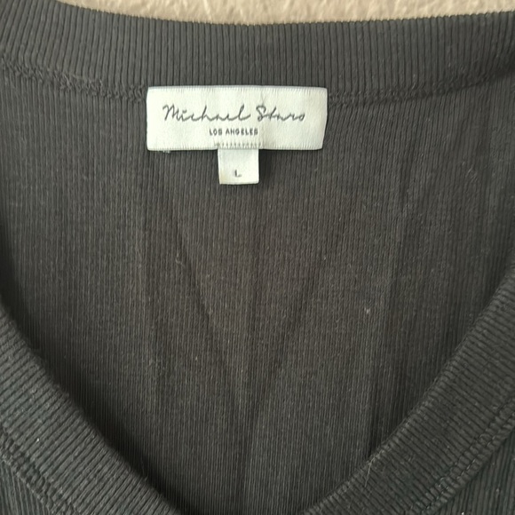 Ribbed Midi Dress Michael Stars - Picture 4 of 7